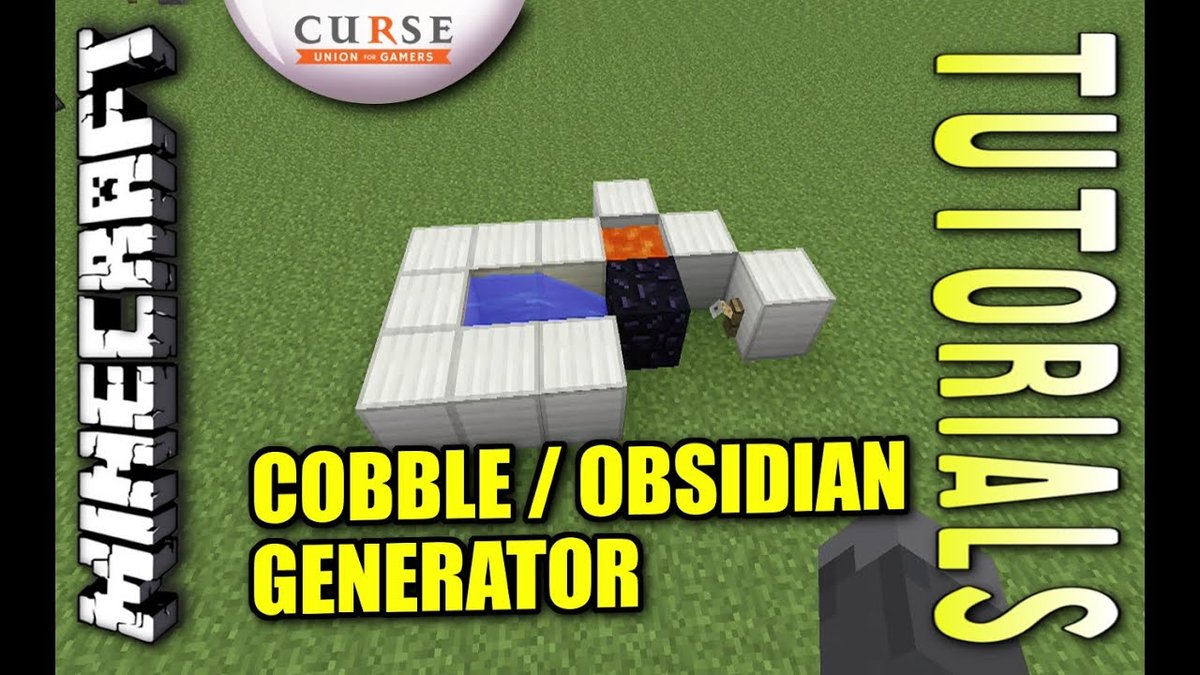 Obsidian Generator Minecraft Gives You Endless Renewable Blocks